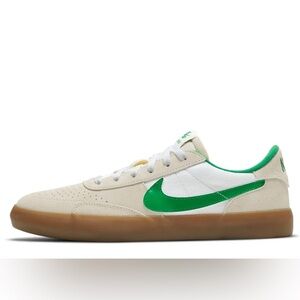 NikeHeritage Vulc SB 'Lucky Green Gum skateboarding shoes. Size 10